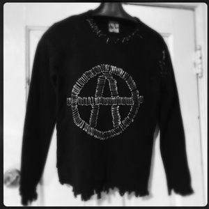 Anarchy Safety Pin Top